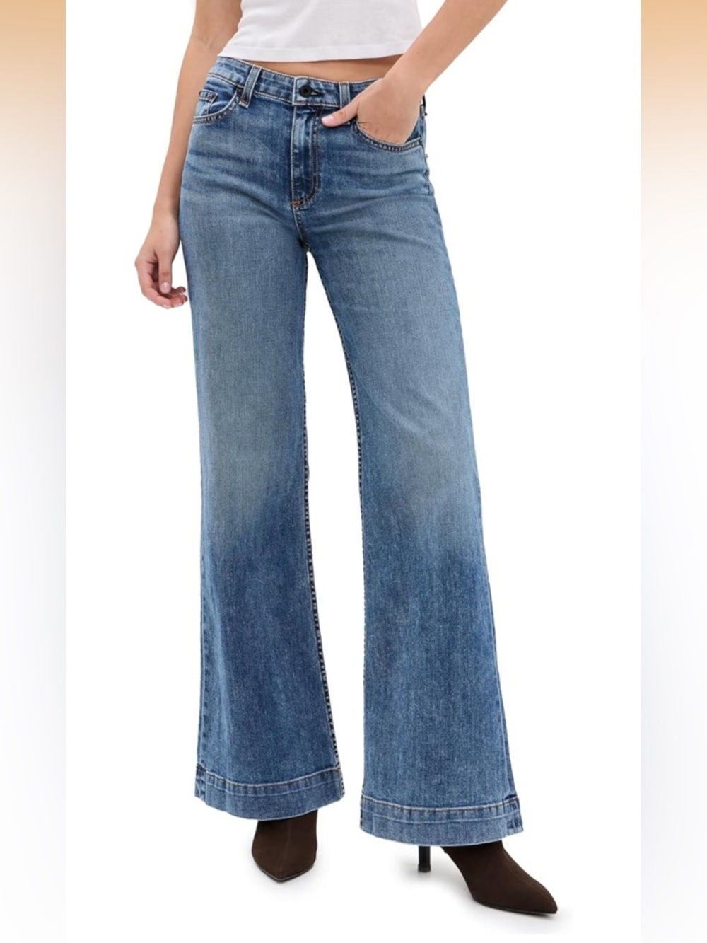 ASKK NY Juniper Wide Leg Jeans